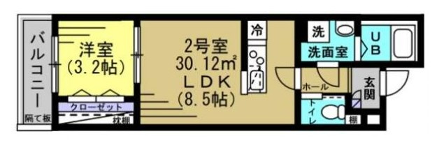 【間取り】 | TownhouseⅤ