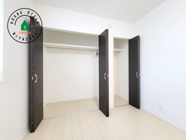 宮崎市赤江モデル（1号棟）の収納|収納には困りません。