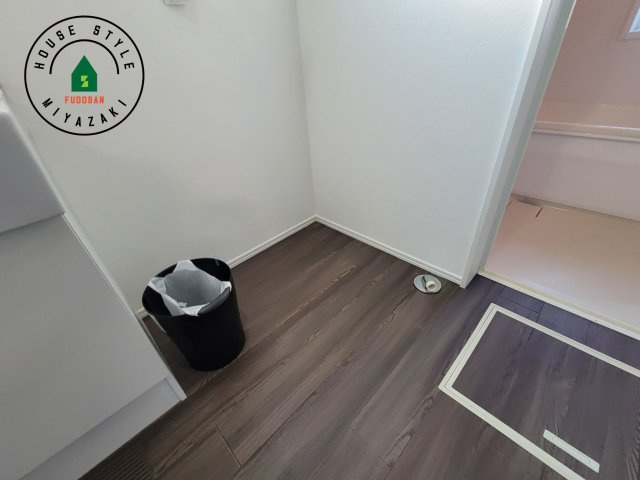 宮崎市赤江モデル（1号棟）のランドリースペース|ランドリースペースとなります。広々して有効的にご使用できます。 