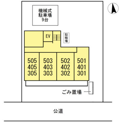 【区画図】 | プランドール東岡崎