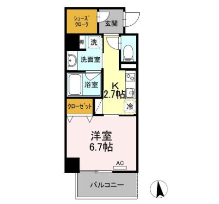 【間取り】 | プランドール東岡崎