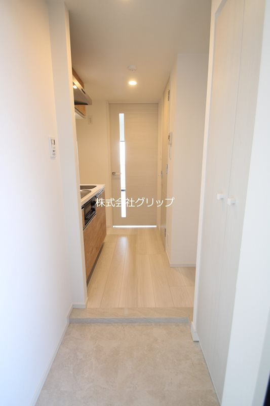 アンベリール川崎大師の玄関