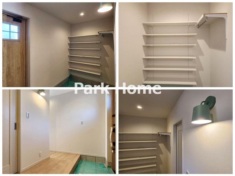 高知市介良中野団地西棟　新築戸建ての収納|玄関収納