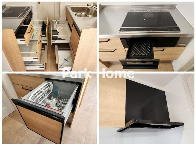 高知市介良中野団地西棟　新築戸建てのキッチン