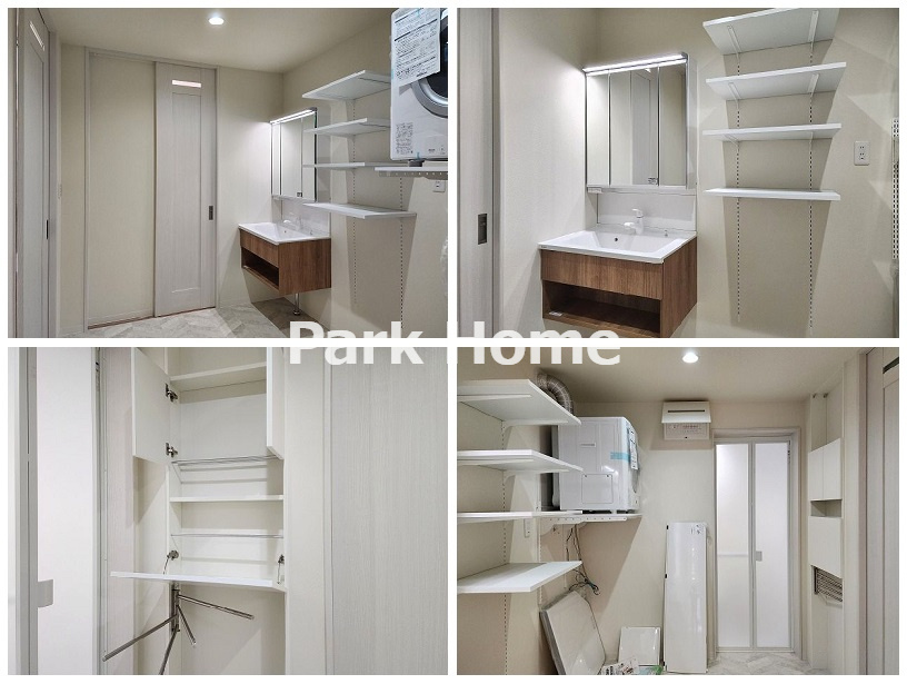 高知市介良中野団地西棟　新築戸建ての脱衣所