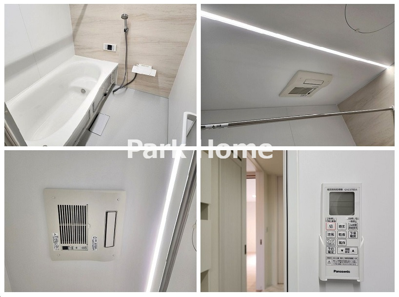 高知市介良中野団地西棟　新築戸建ての浴室