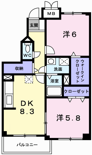 セイント・サチの間取り
