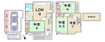 右京区太秦御所ノ内町の画像
