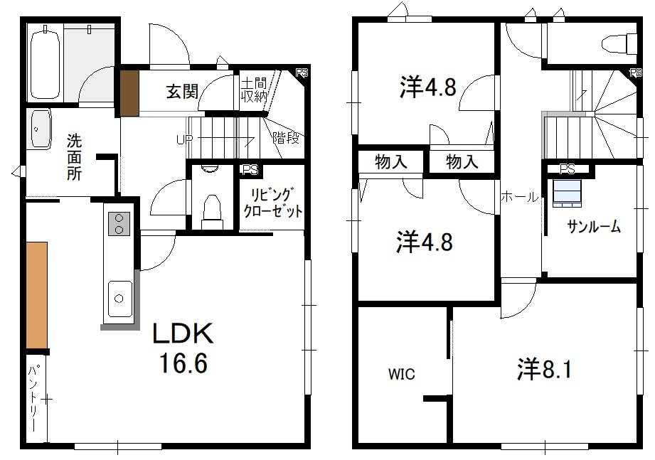 【間取り】の画像
