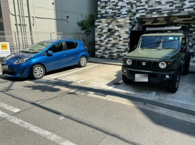 【駐車場】 | アクアプレイス梅田Ⅲ | 駐車場があるので、車を買う予定の方も安心です
