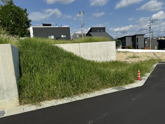 日進市藤塚6丁目　G区画の前面道路含む現地写真