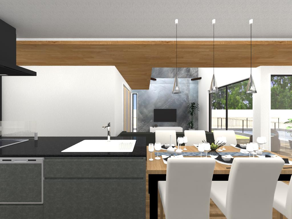 【土地図＋建物プラン例】の画像