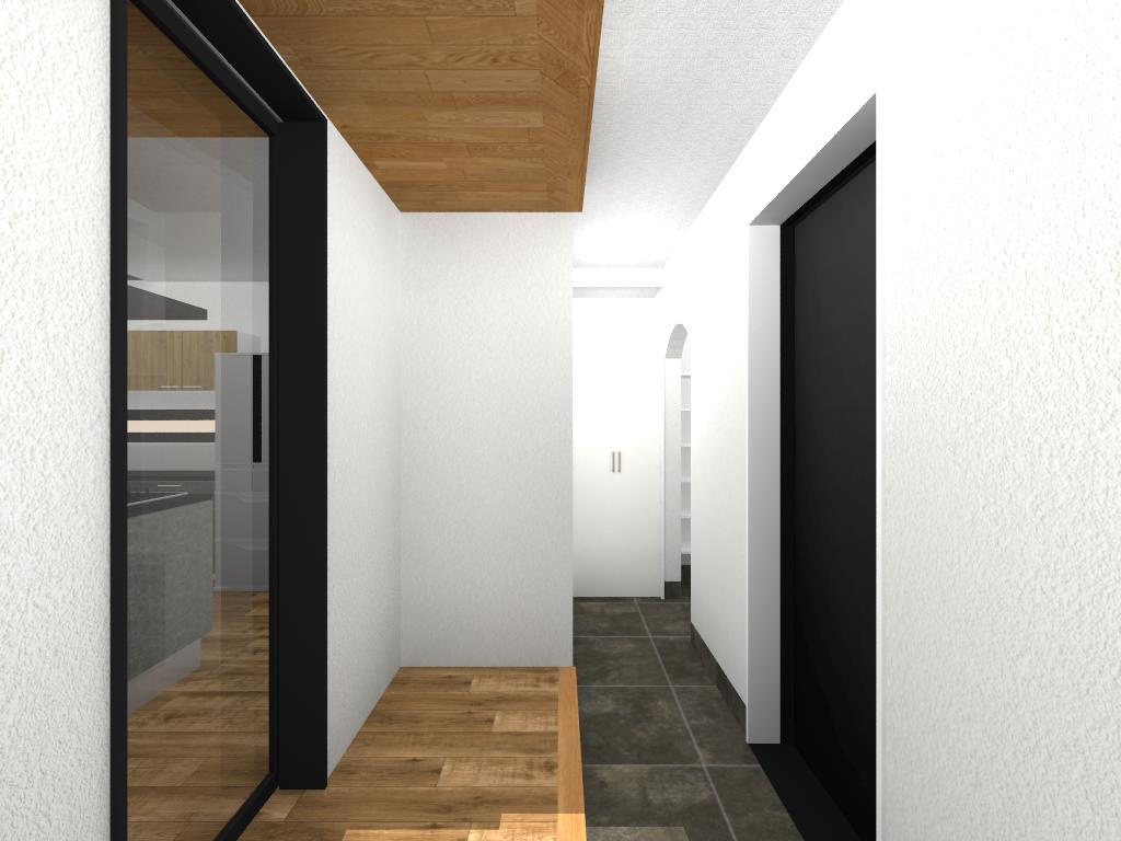 【土地図＋建物プラン例】の画像