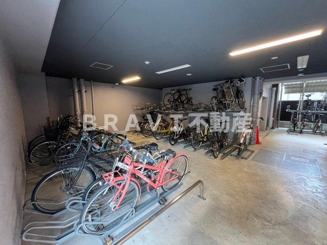 S-RESIDENCE谷町五丁目（エスレジデンス谷町五丁目）　BRAVI不動産のその他共用部分|【S-RESIDENCE谷町五丁目】駐輪場