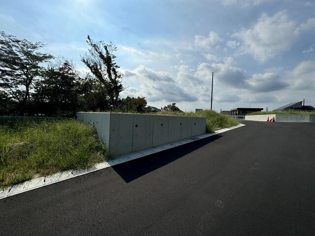 日進市藤塚6丁目　O区画の前面道路含む現地写真|地形図等