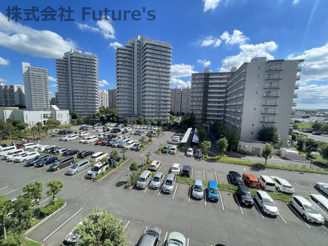 パークフィールドみさとテラ・ウエスト　三街区二号館の展望|バルコニーからの眺めです。