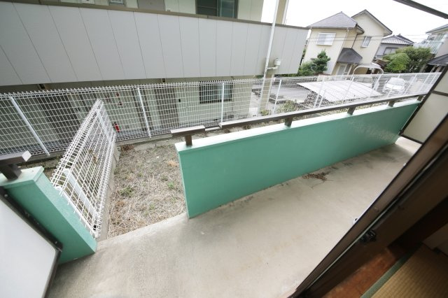 グリーンヒル巽ヶ丘Ａ棟のバルコニー