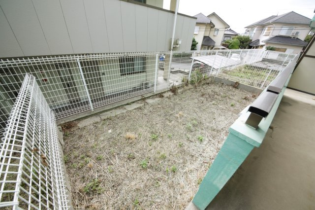 グリーンヒル巽ヶ丘Ａ棟の庭