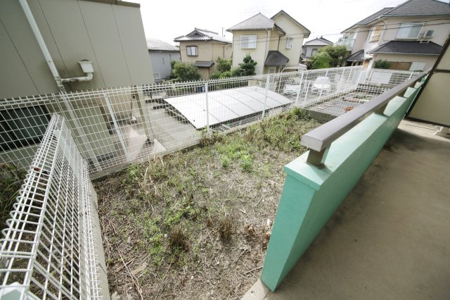グリーンヒル巽ヶ丘Ａ棟の庭
