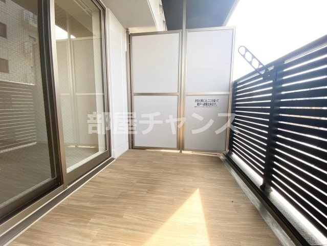 プレサンス大須観音フィエスタのバルコニー