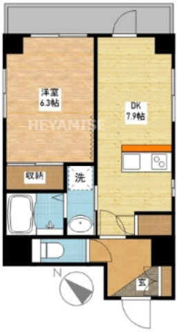 ネクスト賑町の間取り