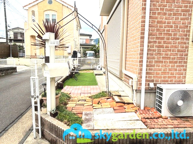 秦野市戸川　中古戸建の庭|お庭が付いています