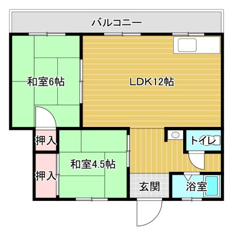 【間取り】 | 小林ハイツ