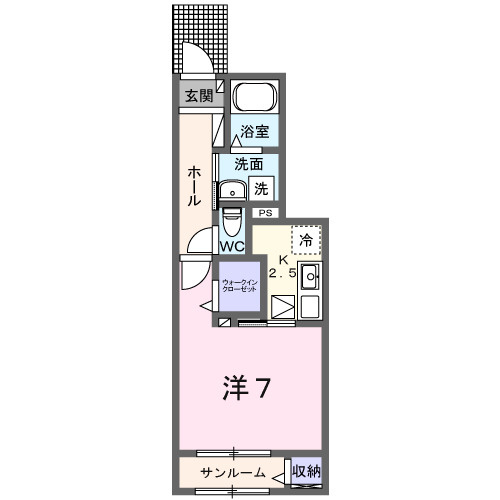 コルティーレⅡの間取り