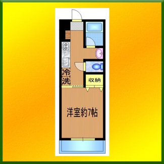 【間取り】 | メゾン武蔵野 | こちらの反転タイプです。