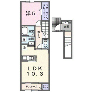 【間取り】 | コルティーレⅡ