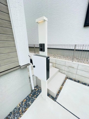 岡崎市百々町第1　新築分譲住宅　全3棟　1号棟のその他|飽きのこないシンプルなデザインのポスト。