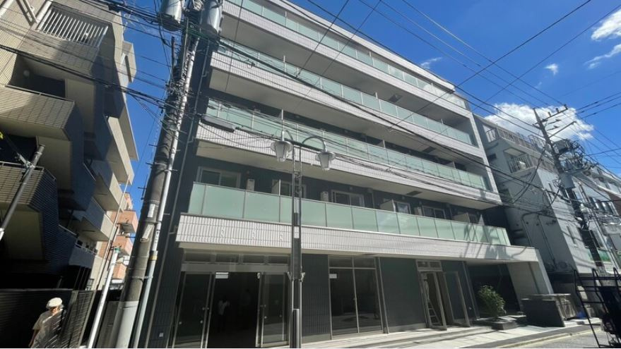 グランデール新丸子の外観|2023年完成マンション♪