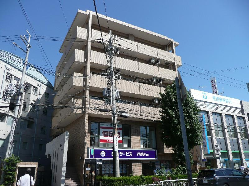 フェンテ武庫之荘の外観|１階に日住サービスが入っています。