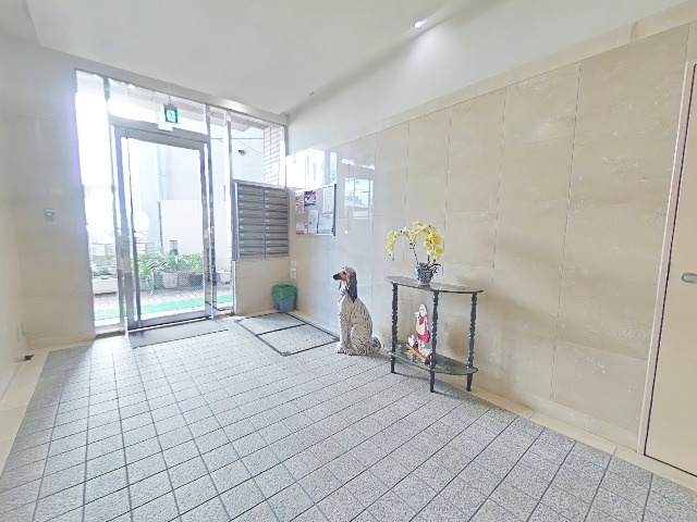 フェンテ武庫之荘のロビー|清潔なロビーです