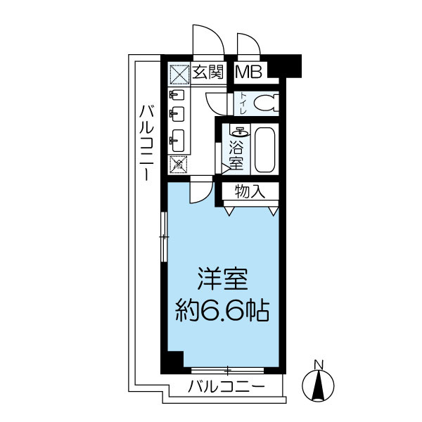 フェンテ武庫之荘の間取り|間取