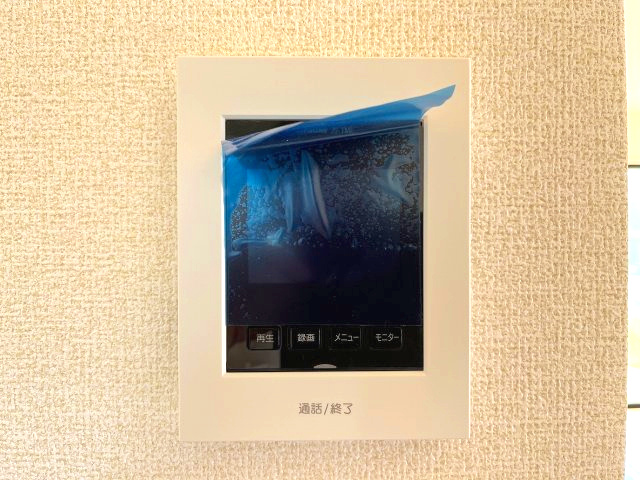 知多郡南知多町内海　新築戸建のセキュリティ|防犯性の高いTVモニター付きインターホン！
急な来客やお子様一人でのお留守番にも安心していただけます！
