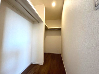 【収納】 | 知多郡南知多町内海　新築戸建 | 季節物家電の収納にも便利なウォークインクローゼット！