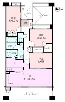 【新_規_×リ_フ_ォ_ー_ム】クリオ上大岡西壱番館の画像