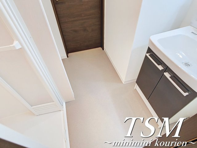 ジーメゾン寝屋川秦町アリビオの洗面所