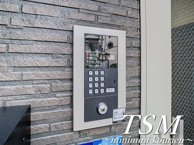 ジーメゾン寝屋川秦町アリビオのセキュリティ|オートロック完備