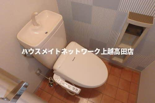 シャルマン城東Ⅱのトイレ|温水洗浄暖房便座