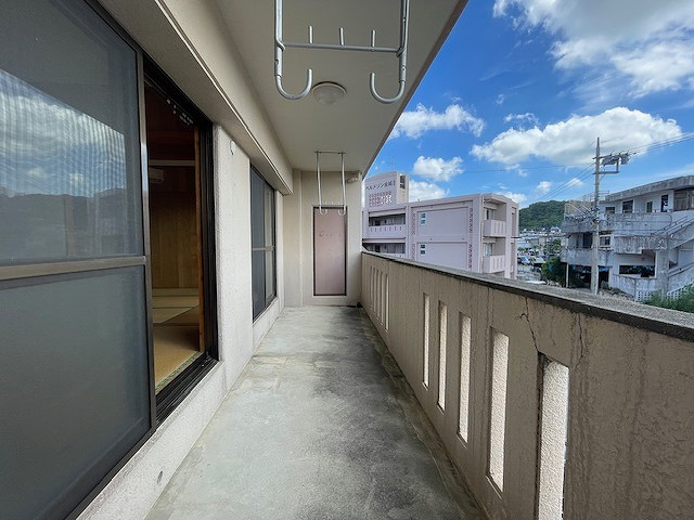 ベルメゾン金城のバルコニー