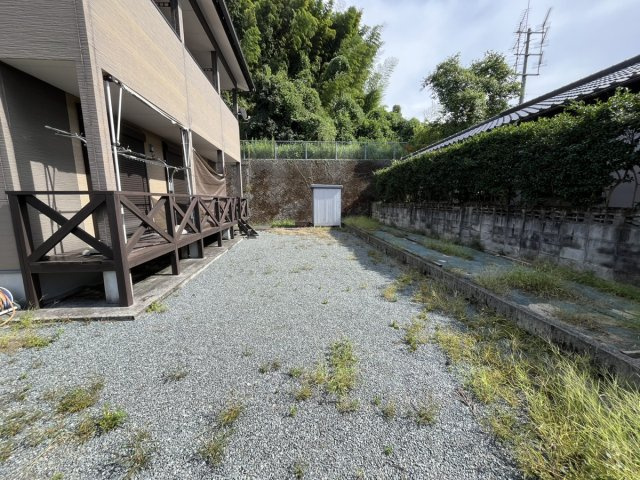 東陽町南戸建の庭