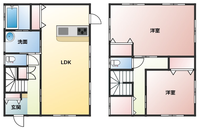 東陽町南戸建の間取り