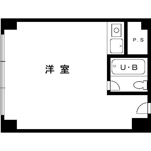 プチフルールの間取り