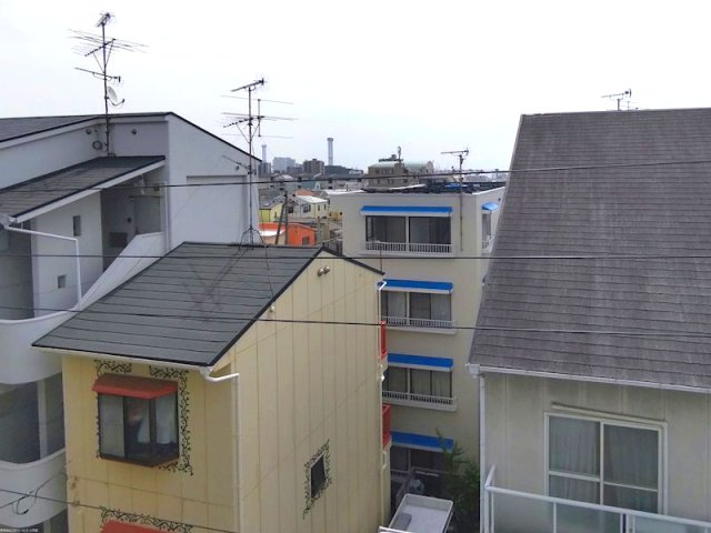 プラタナス・アベニューの展望|バルコニーからの景色です