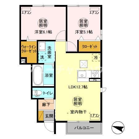 Ｃｏｃｏｄｉｒの間取り