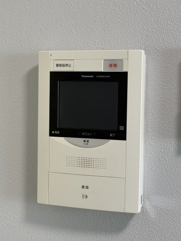カサベラ岡本の防犯設備|モニター付きインターフォン