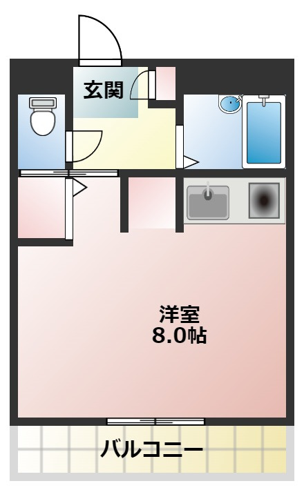 レジデンス33の間取り