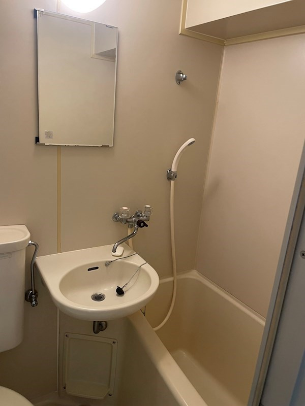 カサベラ岡本の浴室|日々の疲れを癒すお風呂付です。